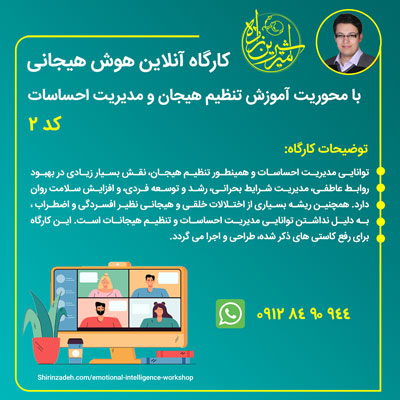 مدیریت احساسات . تنظیم هیجان