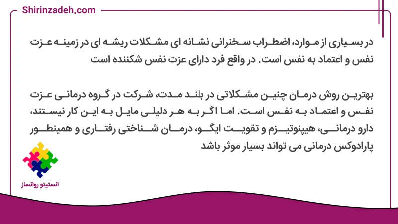 تصویر متن نوشت راه های افزایش اعتماد به نفس در سخنرانی 